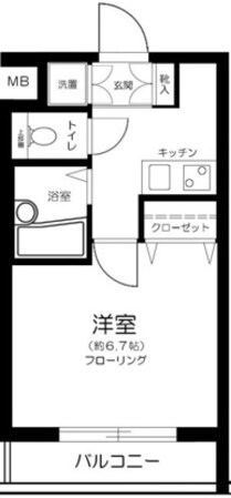 菱和パレス大塚の物件間取画像